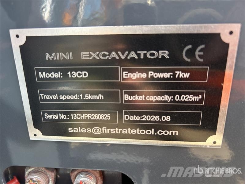 Vicsec VC13CD Mini Excavator (Unused) Mini excavadoras < 7t