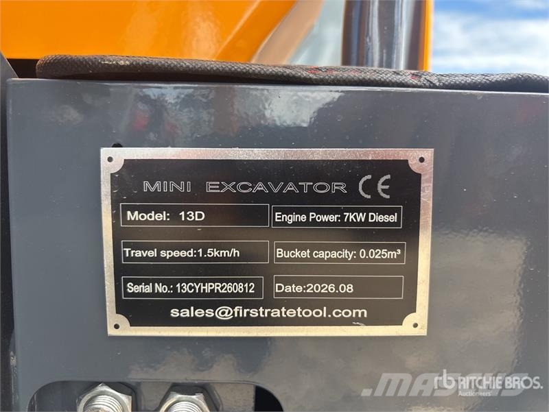 Vicsec VC13D Mini Excavator (Unused) Mini excavators < 7t (Mini diggers)