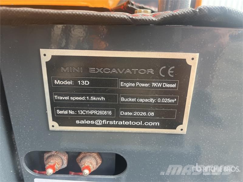 Vicsec VC13D Mini Excavator (Unused) Miniexcavadoras