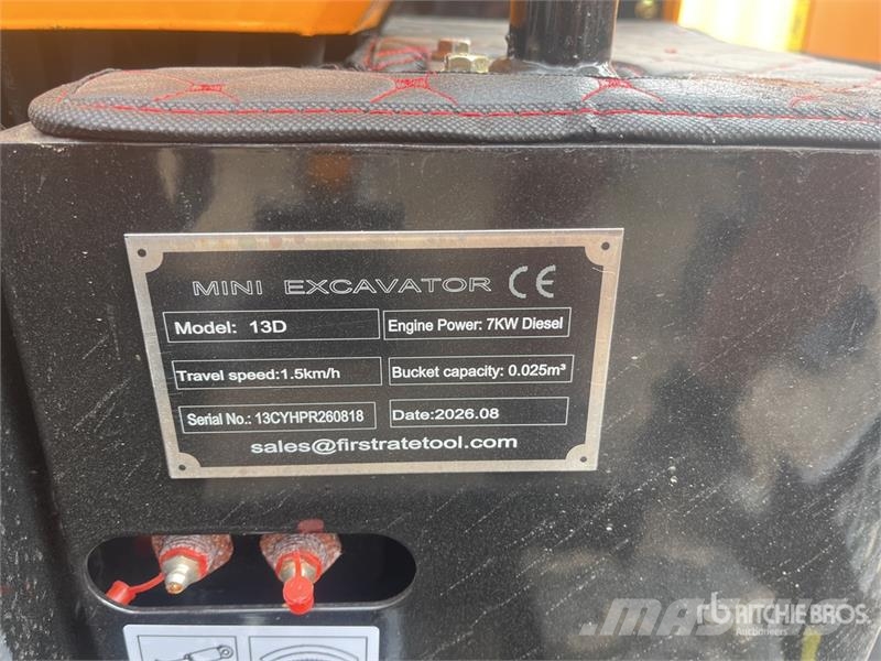 Vicsec VC13D Mini Excavator (Unused) Miniexcavadoras