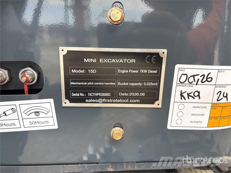 Vicsec VC15D Mini Excavator (Unused) Miniexcavadoras