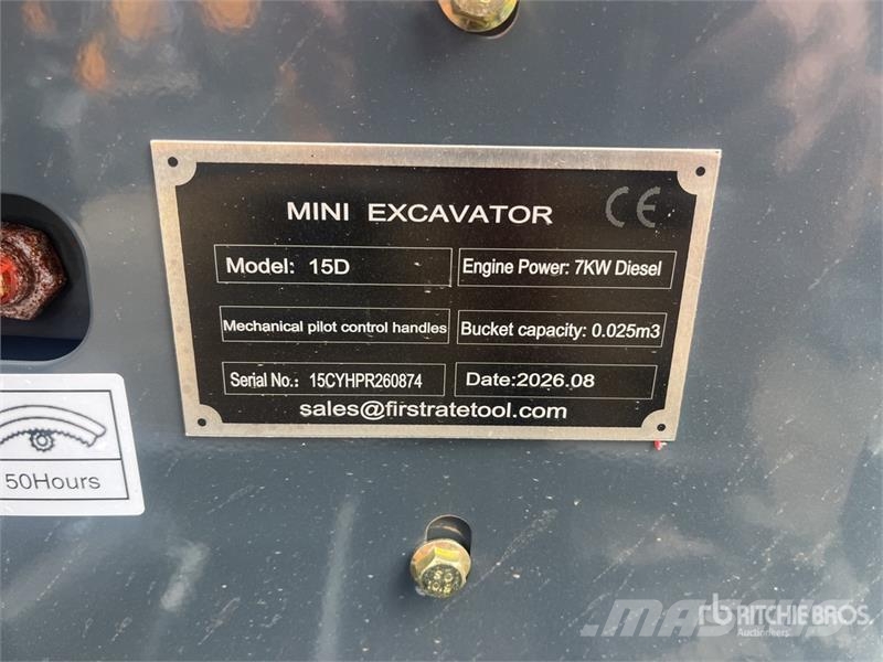 Vicsec VC15D Mini Excavator (Unused) Miniexcavadoras