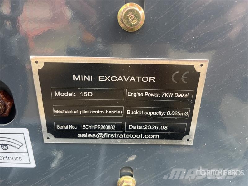 Vicsec VC15D Mini Excavator (Unused) Miniexcavadoras