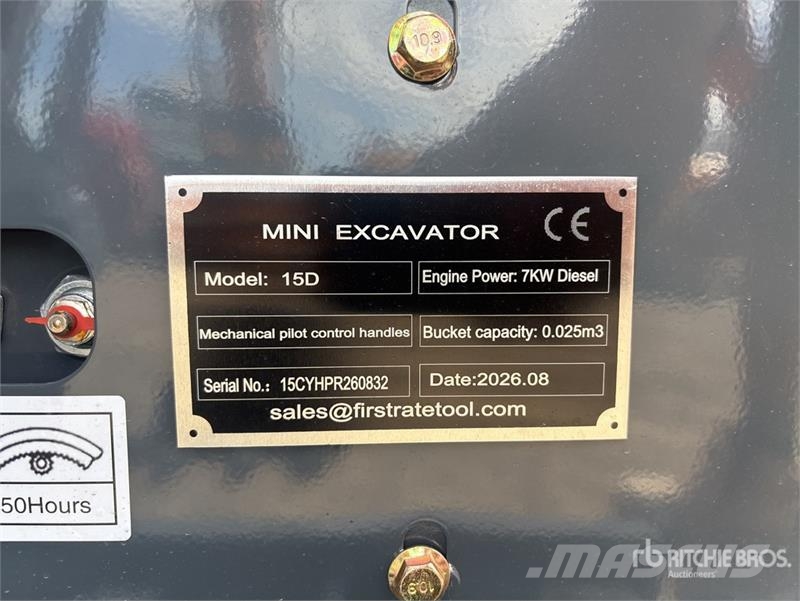 Vicsec VC15D Mini Excavator (Unused) Mini excavators < 7t (Mini diggers)