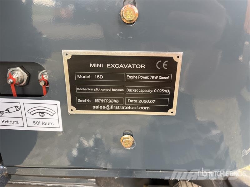 Vicsec VC15D Mini Excavator (Unused) Mini ekskavatoriai < 7 t