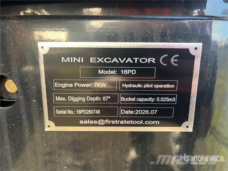 Vicsec VC16PD Mini Excavator (Unused) Mini bageri < 7t