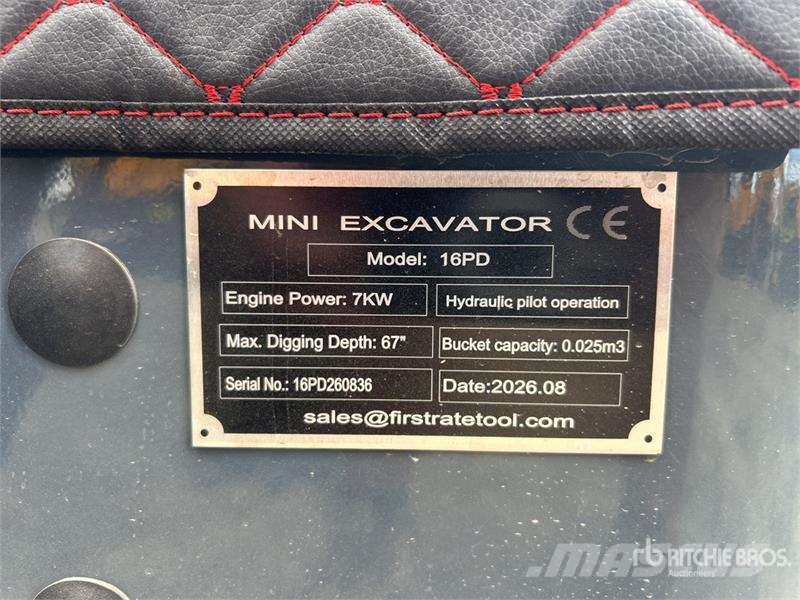 Vicsec VC16PD Mini Excavator (Unused) Mini excavadoras < 7t