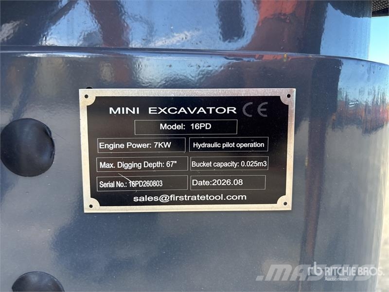 Vicsec VC16PD Mini Excavator (Unused) Mini excavators < 7t (Mini diggers)