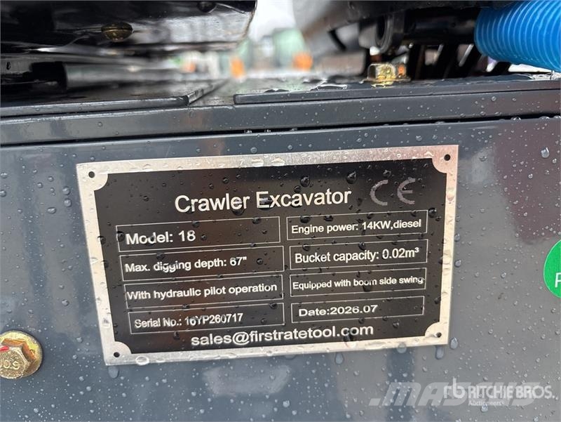 Vicsec VC18Y Mini Excavator (Unused) Mini excavators < 7t (Mini diggers)