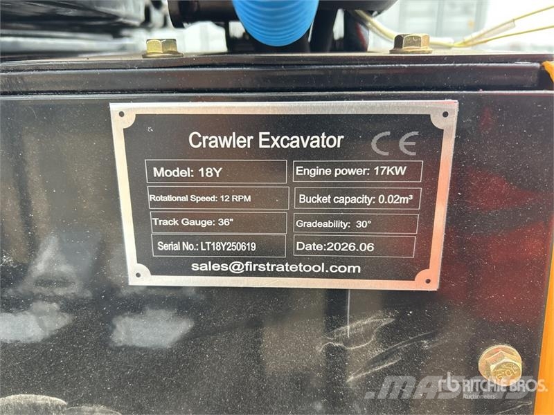 Vicsec VC18Y Mini Excavator (Unused) Mini bagri <7t