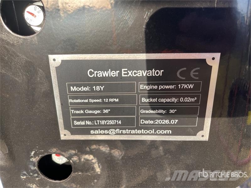 Vicsec VC18Y Mini Excavator (Inoperable) Mini excavators < 7t (Mini diggers)
