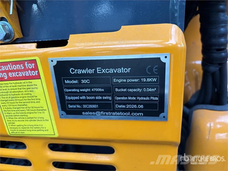 Vicsec VC30C Mini Excavator (Unused) Mini excavators < 7t (Mini diggers)