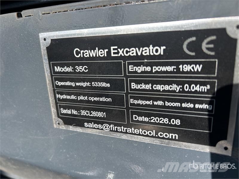 Vicsec VC35C Mini Excavator (Unused) Mini excavadoras < 7t