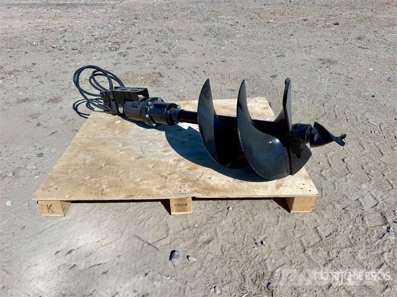 Vicsec VCAG400 16 in Excavator Auger - Fits 1 - 3 Ton Exc Perforatrici