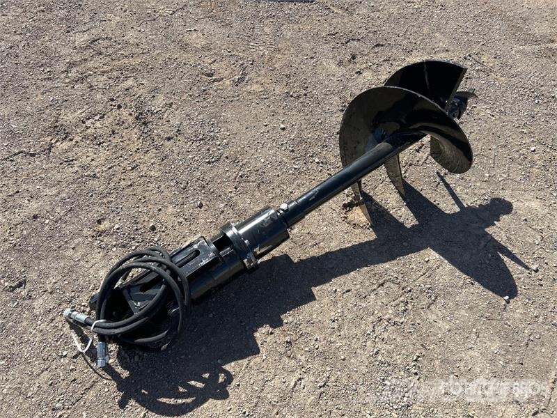 Vicsec VCAG400 16 In Excavator Auger - Fits 1-3 Ton Excav Drills