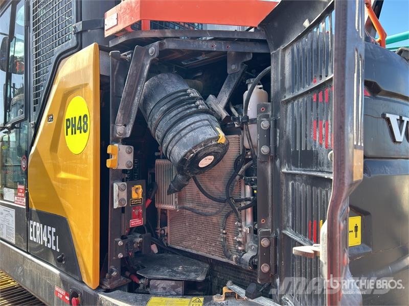Volvo ECR145EL Tracked Excavator Lánctalpas kotrók