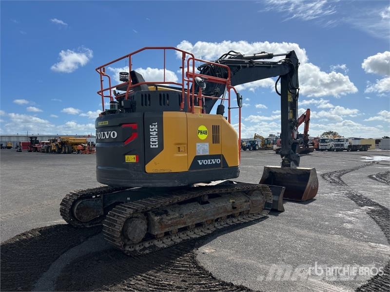 Volvo ECR145EL Tracked Excavator Lánctalpas kotrók