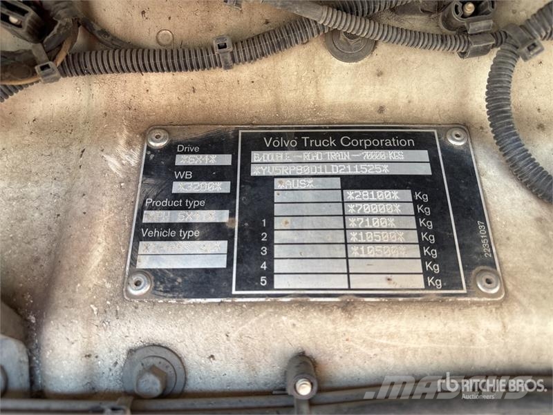Volvo FH16 Globetrotter 6x4 T/A Sleeper Truck Tractor Trekkers