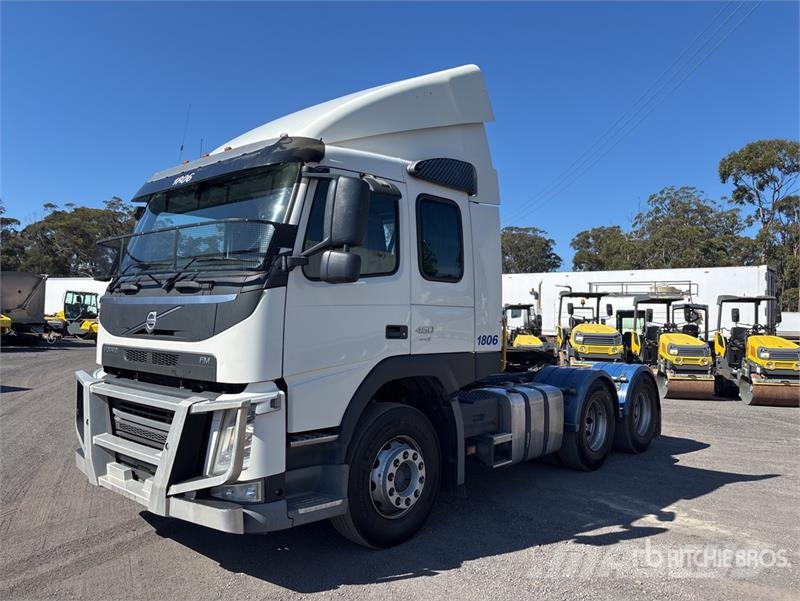 Volvo FM450 6x4 T/A Sleeper Truck Tractor Prime Movers