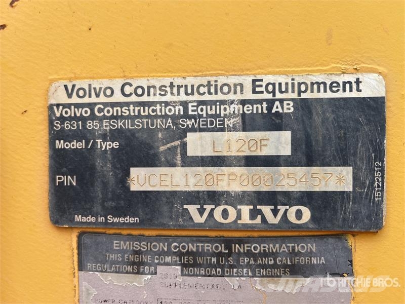 Volvo L120F Wheel Loader Wheel loaders