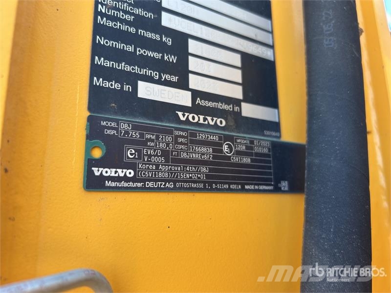 Volvo L120H Wheel Loader Wheel loaders