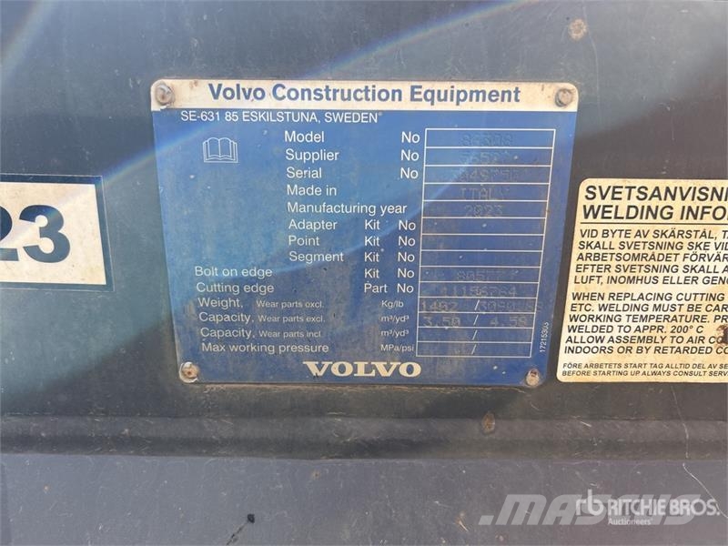Volvo L120H Wheel Loader Wheel loaders