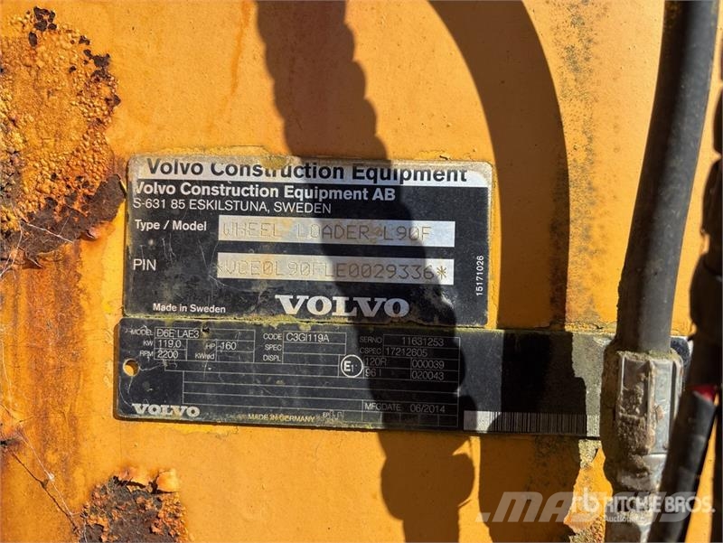 Volvo L90F Wheel Loader Kolesni nakladalci