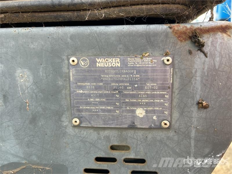 Wacker Neuson EZ38 Mini Excavator Minikaivukoneet < 7t