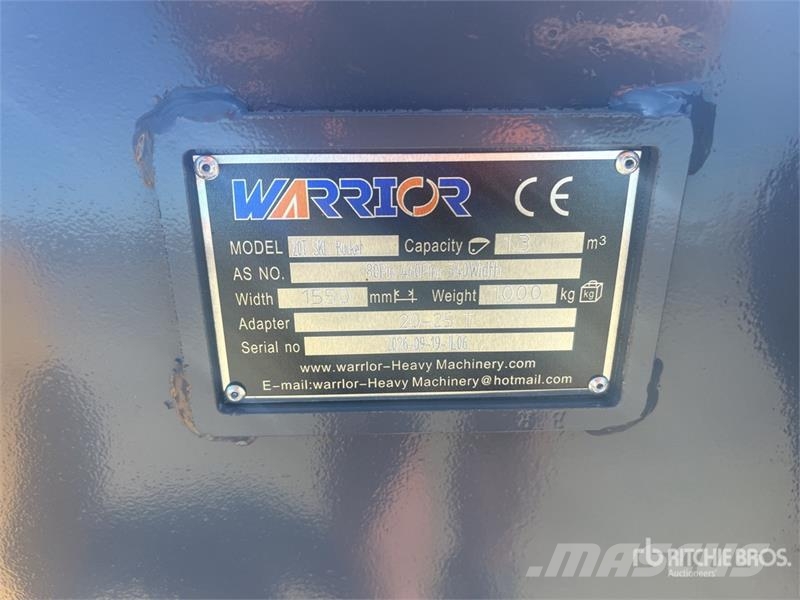 Warrior WBCS20-025 59 in Skeleton Excavator Bucket - Fits Кофи