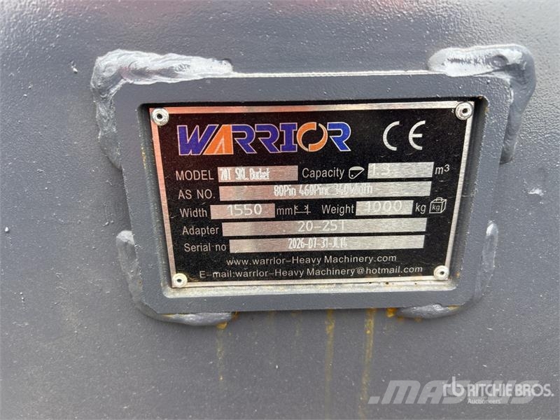 Warrior WBCS20-025 59 in Skeleton Excavator Bucket - Fits دلاء