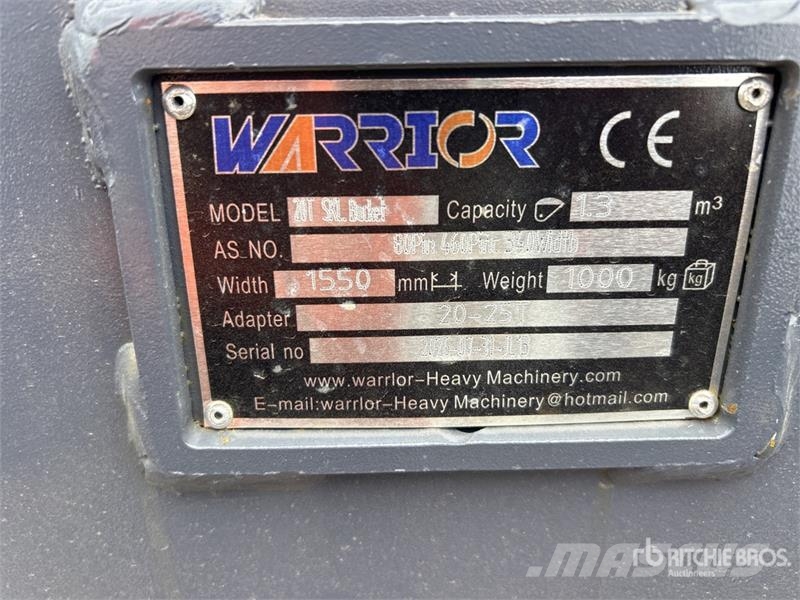 Warrior WBCS20-025 59 in Skeleton Excavator Bucket - Fits Lopaty