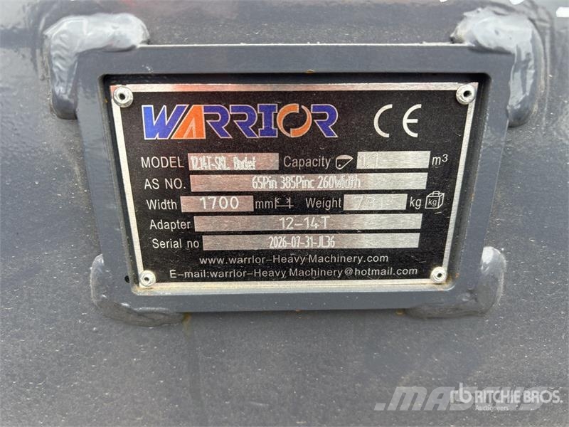 Warrior WBMCS12-1700 67 in Q/C Skeleton Excavator Bucket - دلاء