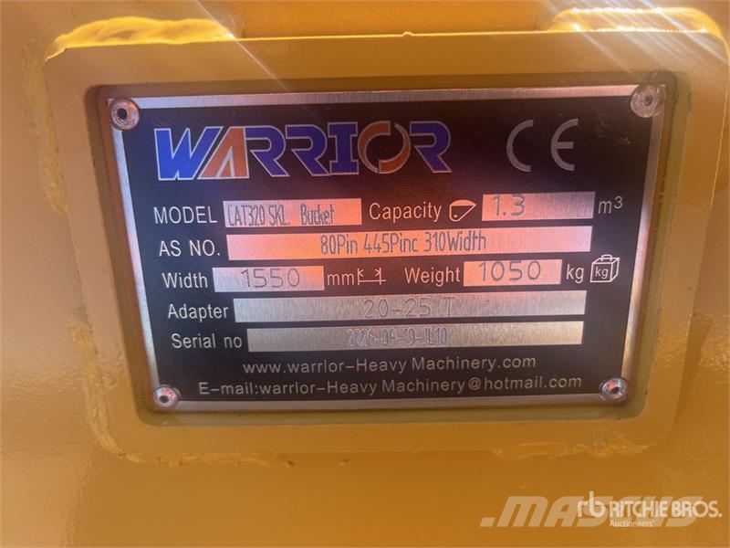Warrior WBMCS20-025 61 in Skeleton Excavator Bucket - Fits Kašike / Korpe