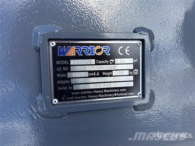 Warrior WBMCS5-060 1320 mm Q/C Skeleton Excavator Bucket - دلاء