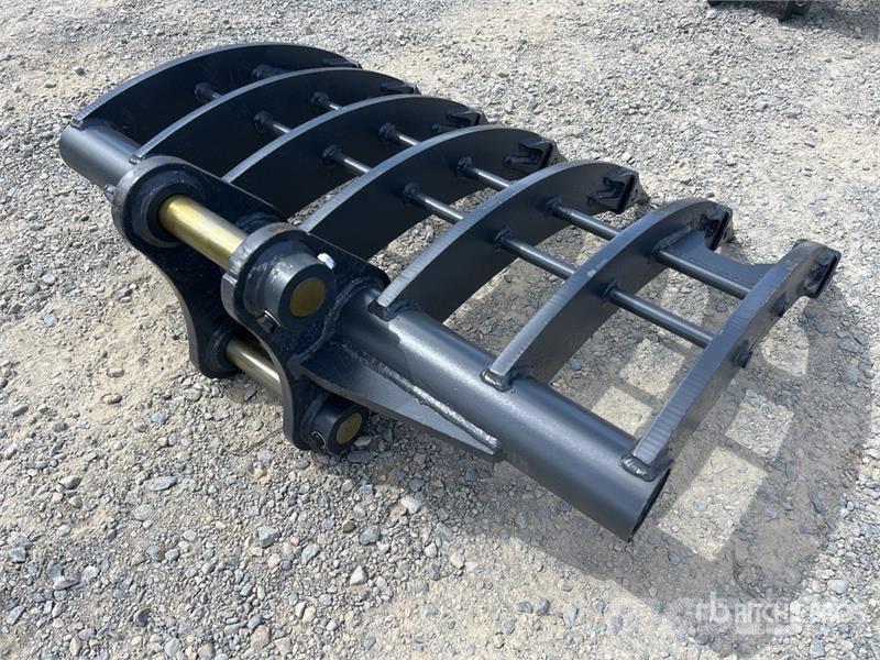 Warrior WBR05-1000 1000 mm Q/C Excavator Rake - Fits 5 - 6 Okretači i sakupljači sena