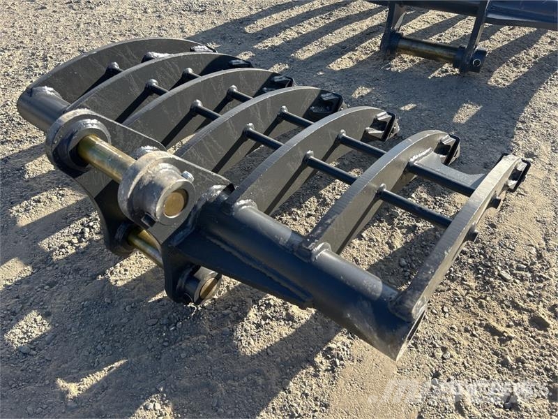 Warrior WBR05-1000 1000 mm Q/C Excavator Rake - Fits 5 - 6 مكابس وميبسات التبن
