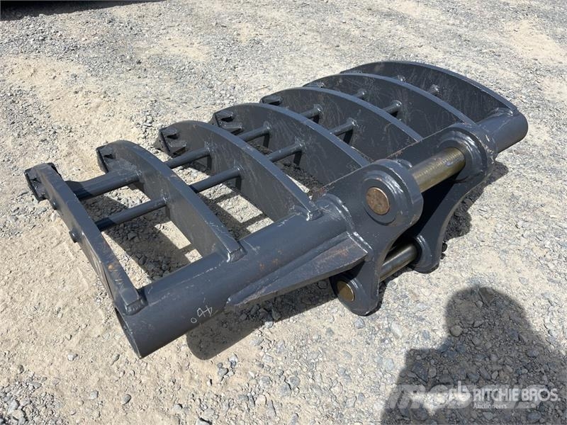 Warrior WBR05-1000 1000 mm Q/C Excavator Rake - Fits 5 - 6 Okretači i sakupljači sena