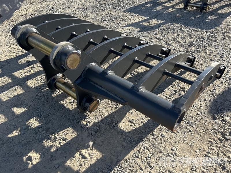 Warrior WBR08-1200 1200 mm Q/C Excavator Rake - Fits 8 T ( Rendkészítő
