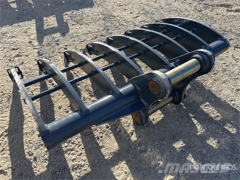 Warrior WBR08-1200 1200 mm Q/C Excavator Rake - Fits 8 Ton مكابس وميبسات التبن