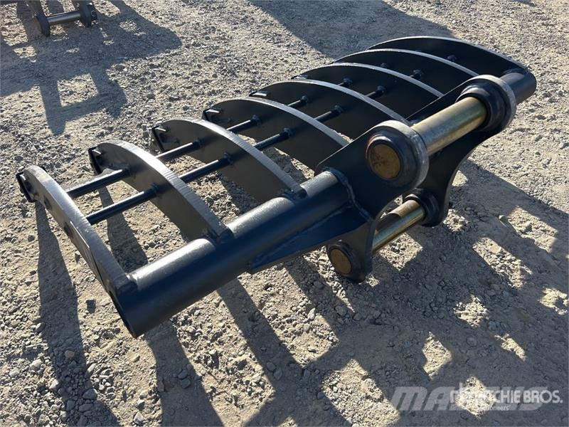 Warrior WBR08-1200 1200 mm Q/C Excavator Rake - Fits 8 T ( Rendkészítő