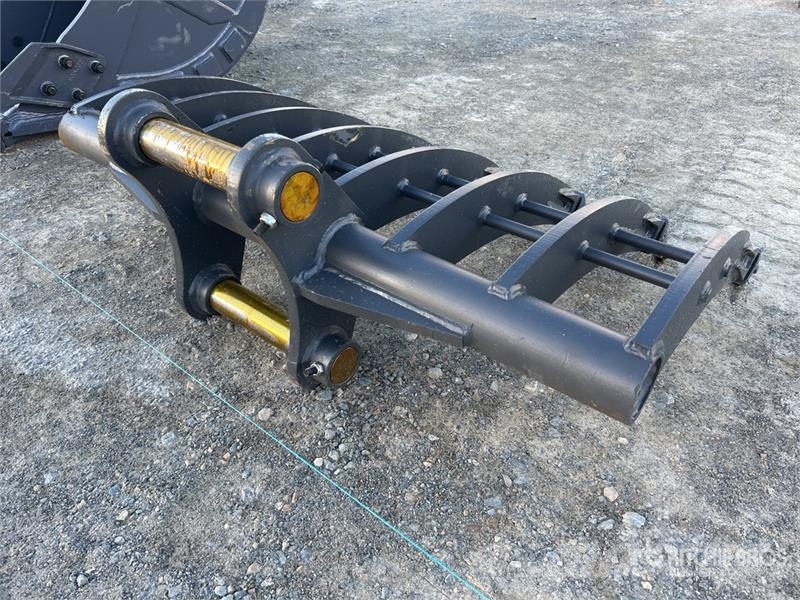 Warrior WBR08-1200 47 in Q/C Excavator Rake - Fits 8 ton ( Zgrabiarki i przetrząsacze