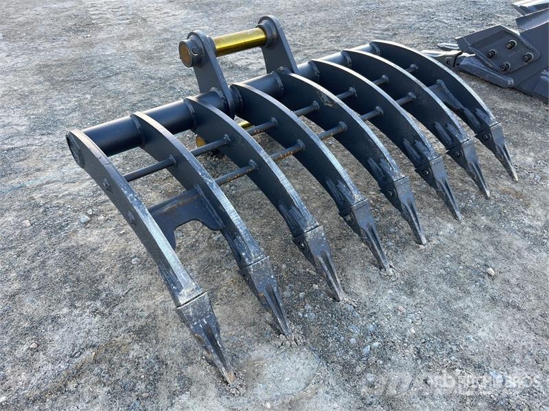 Warrior WBR08-1200 47 in Q/C Excavator Rake - Fits 8 ton ( Zgrabiarki i przetrząsacze