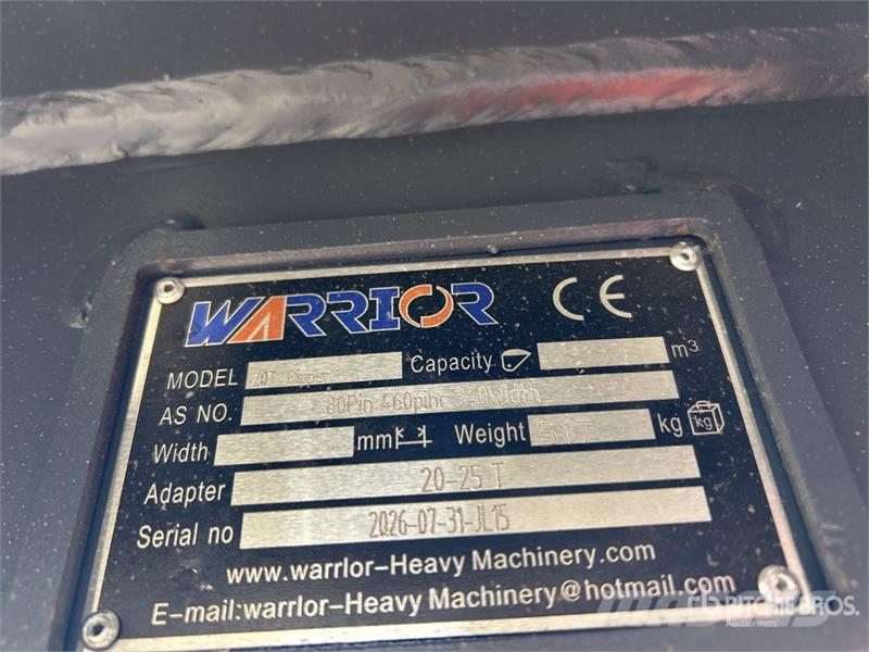 Warrior WR20-025 Excavator Ripper - Fits 20 - 25 ton (Unus Réthasogatók