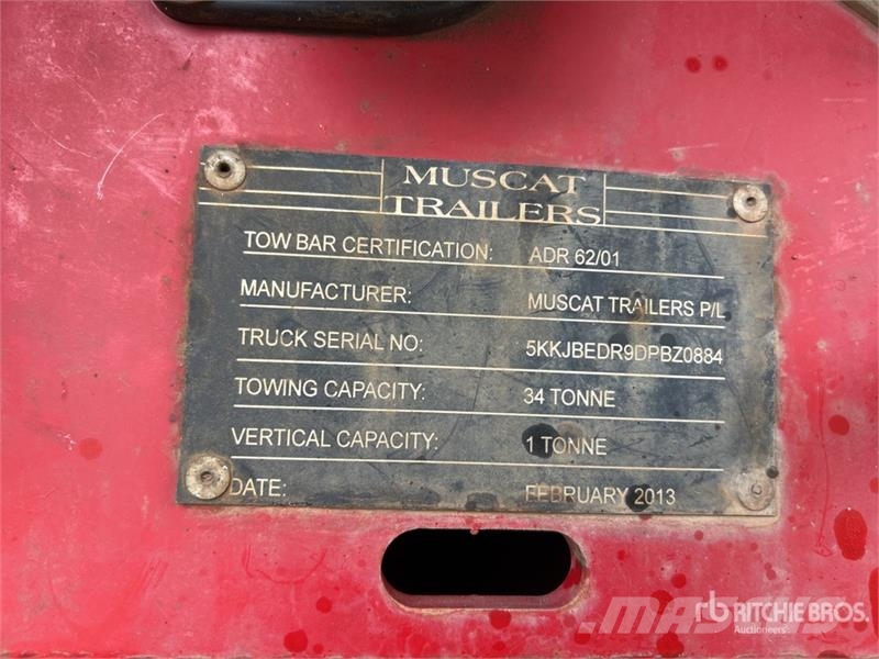 Western Star 4800FX 6x4 T/A Dump Truck Camion benne