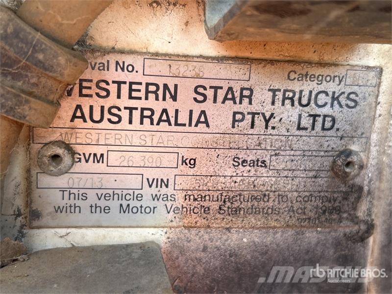 Western Star 4900FX 6x4 T/A Day Cab Truck Tractor Tractores (camiões)