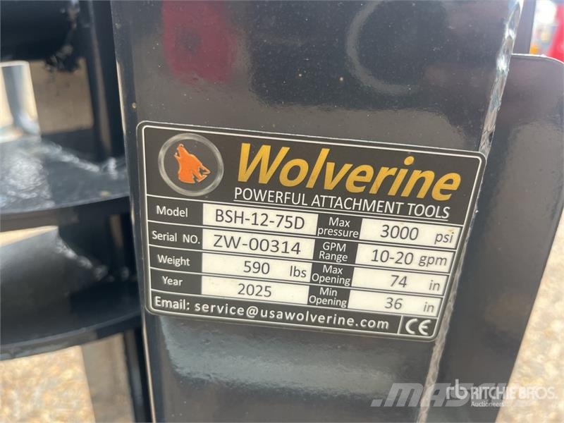 Wolverine BSH-12-75D 2040 mm Bale Squeeze (Unused) Other components