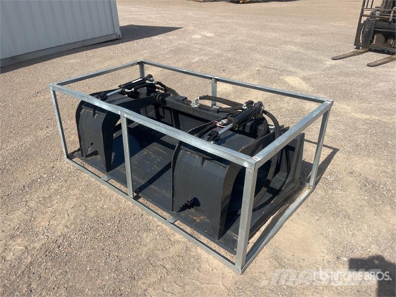  Wolverine GB-11-72W 1180 mm Log Skid Steer Grapple Grapples