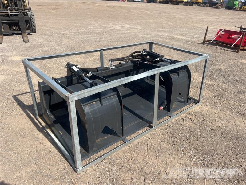  Wolverine GB-11-72W 1180 mm Log Skid Steer Grapple Grapples