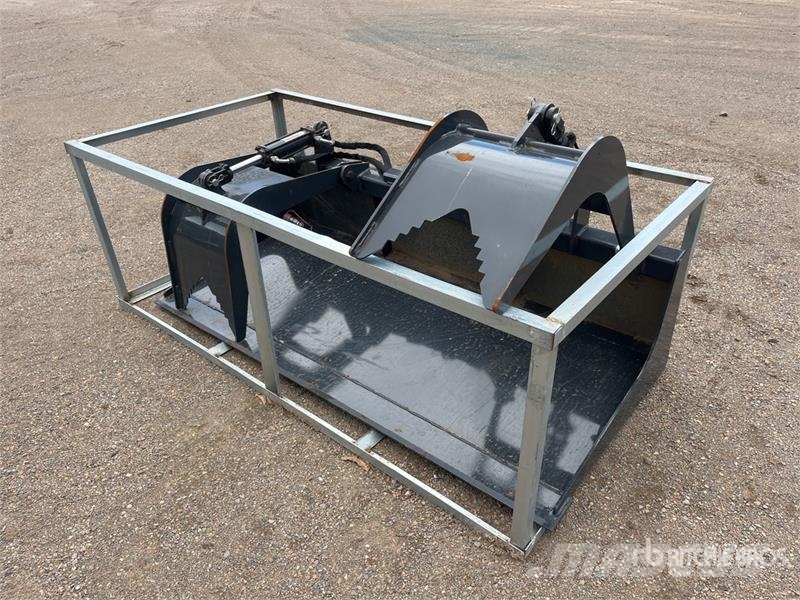  Wolverine GB-11-72W 1830 mm Skid Steer Grapple Buc خطاطيف