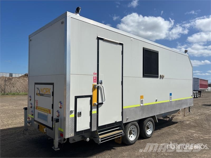 Work Caravans Series 7 6.9 m T/A Site Travel Trai Muut perävaunut